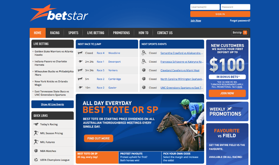Букмекерская контора Betstars