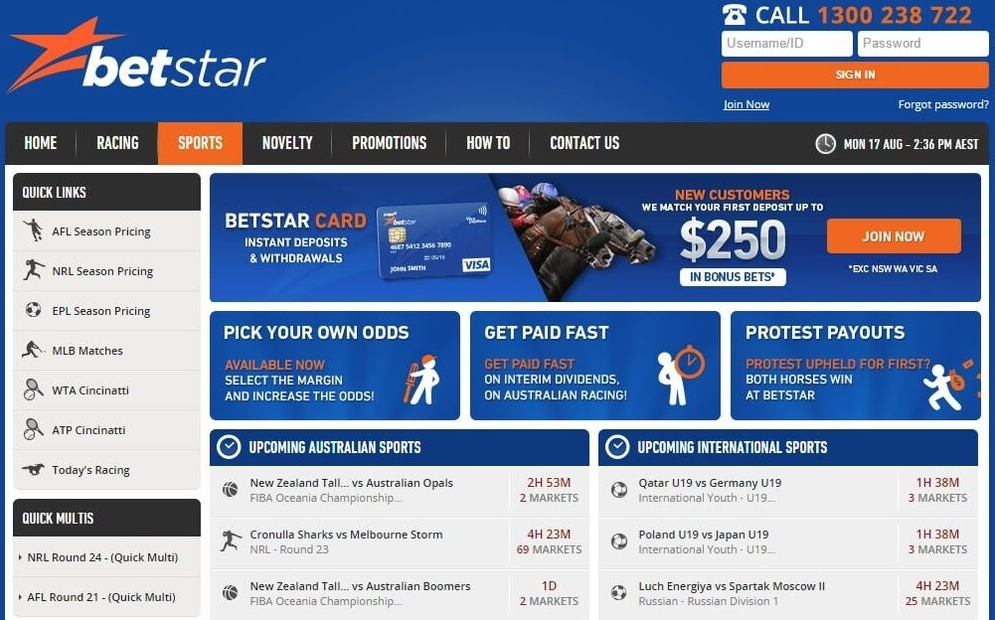  Betstar отзывы