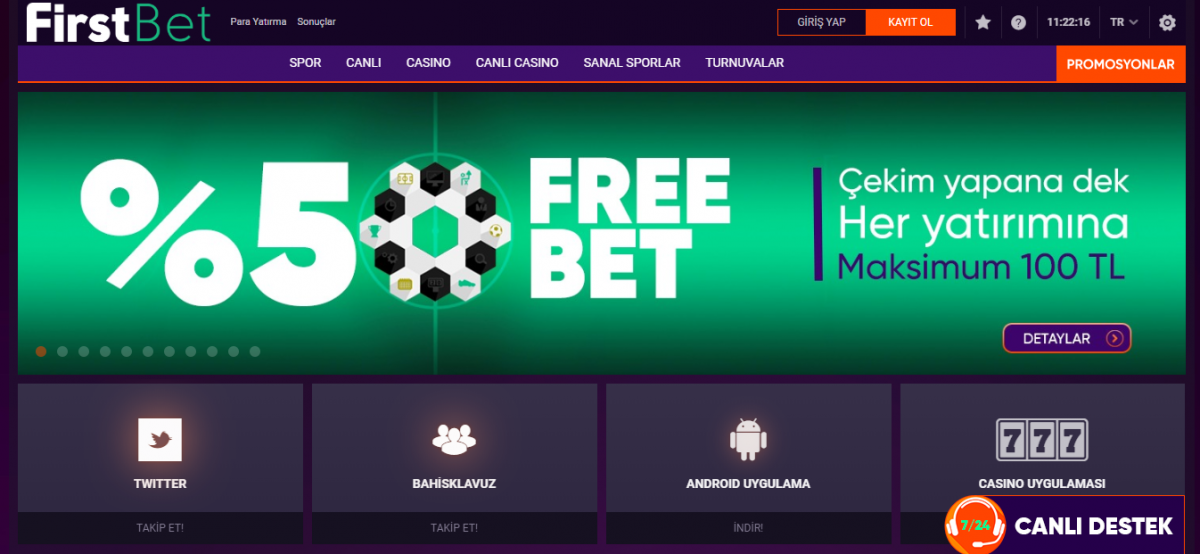 Firstbet букмекерская контора