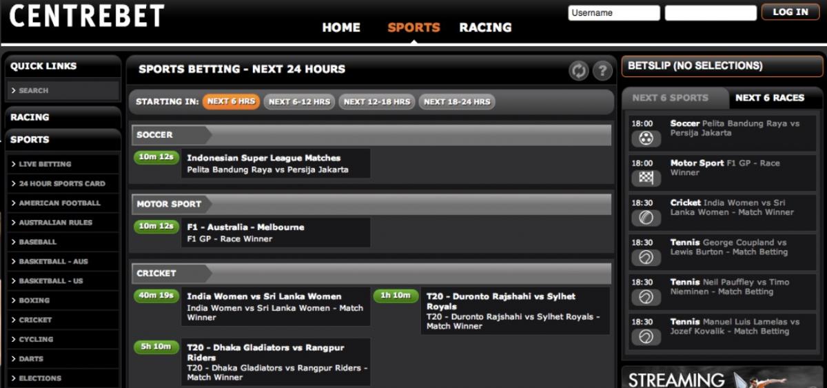 Centrebet отзывы