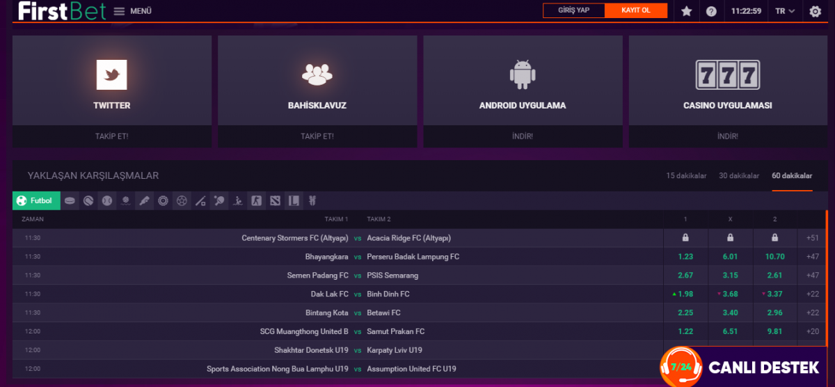 Firstbet официальный сайт