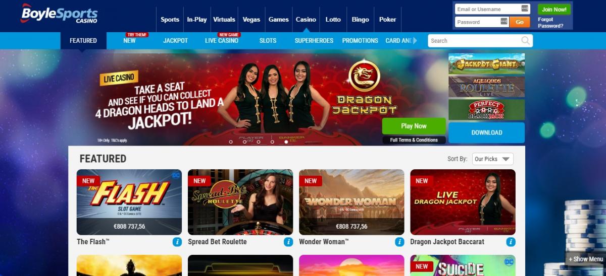 BoyleSports букмекерская контора онлайн
