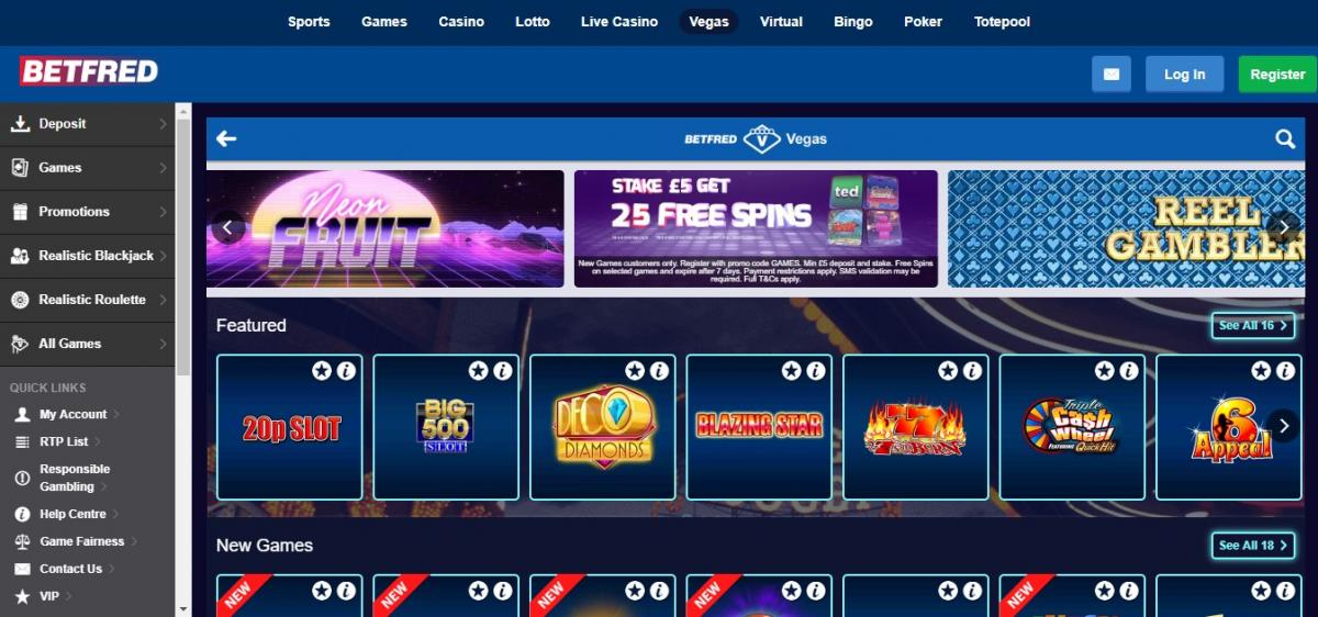 betfred casino