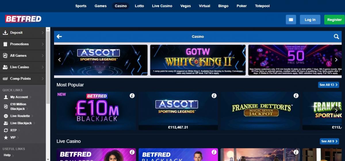 betfred официальный сайт