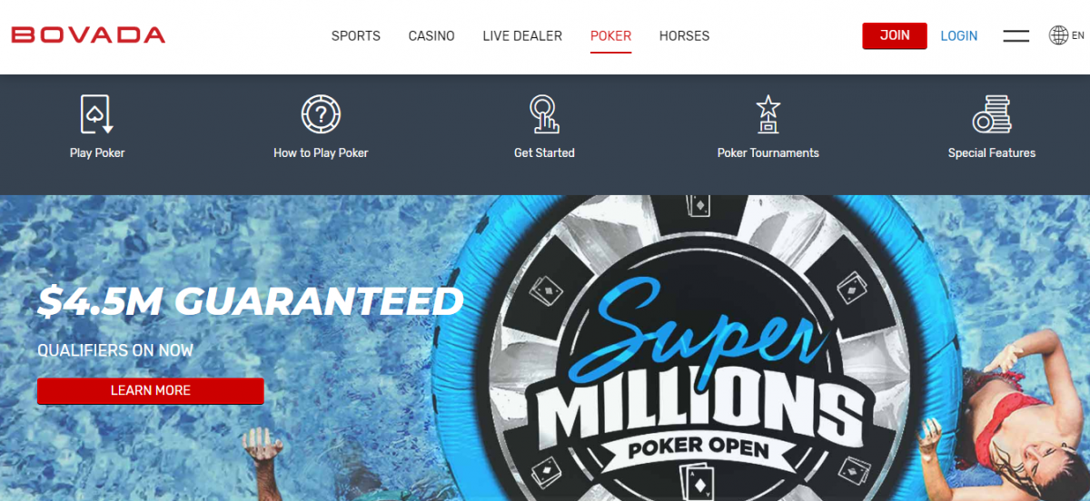 Bovada poker