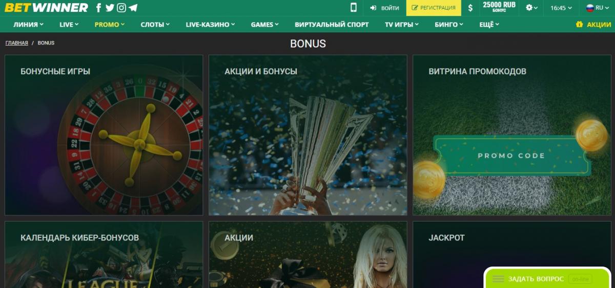 betwinner промокод