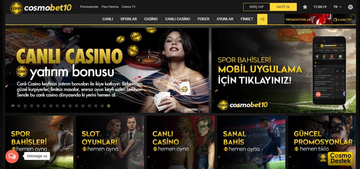 Cosmobet обзор