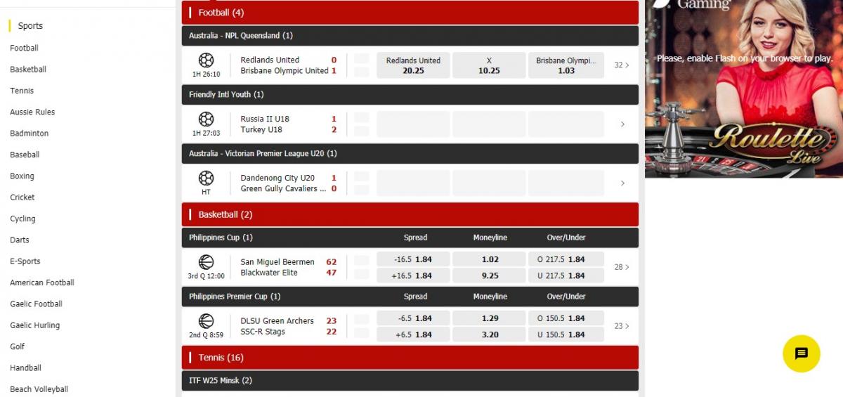 TLCBet ставки на спорт