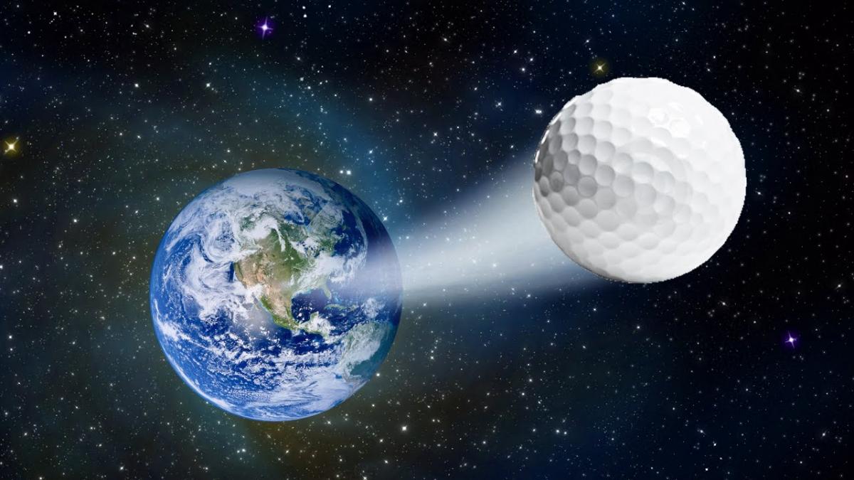 гольф в космосе
