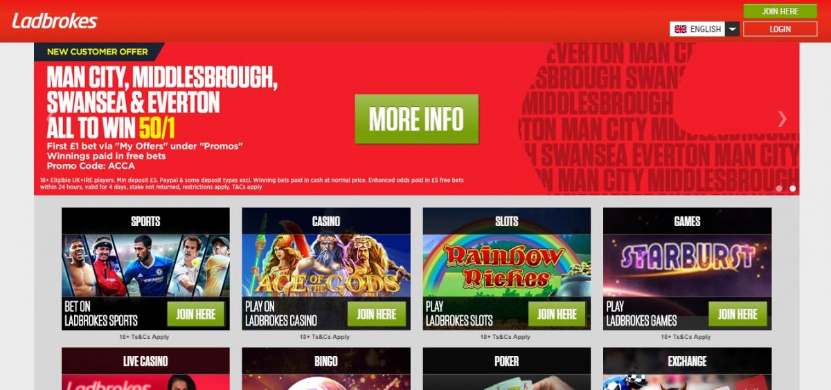 ladbrokes ставки на спорт