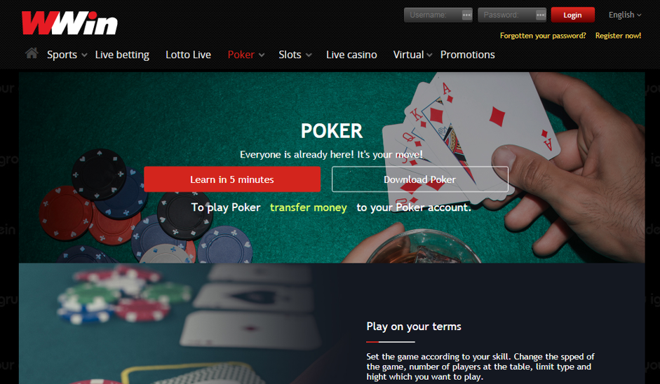 Виртуальный спорт и игры: казино, баккара, покер