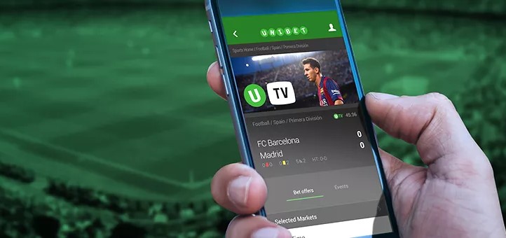 Unibet мобильная версия